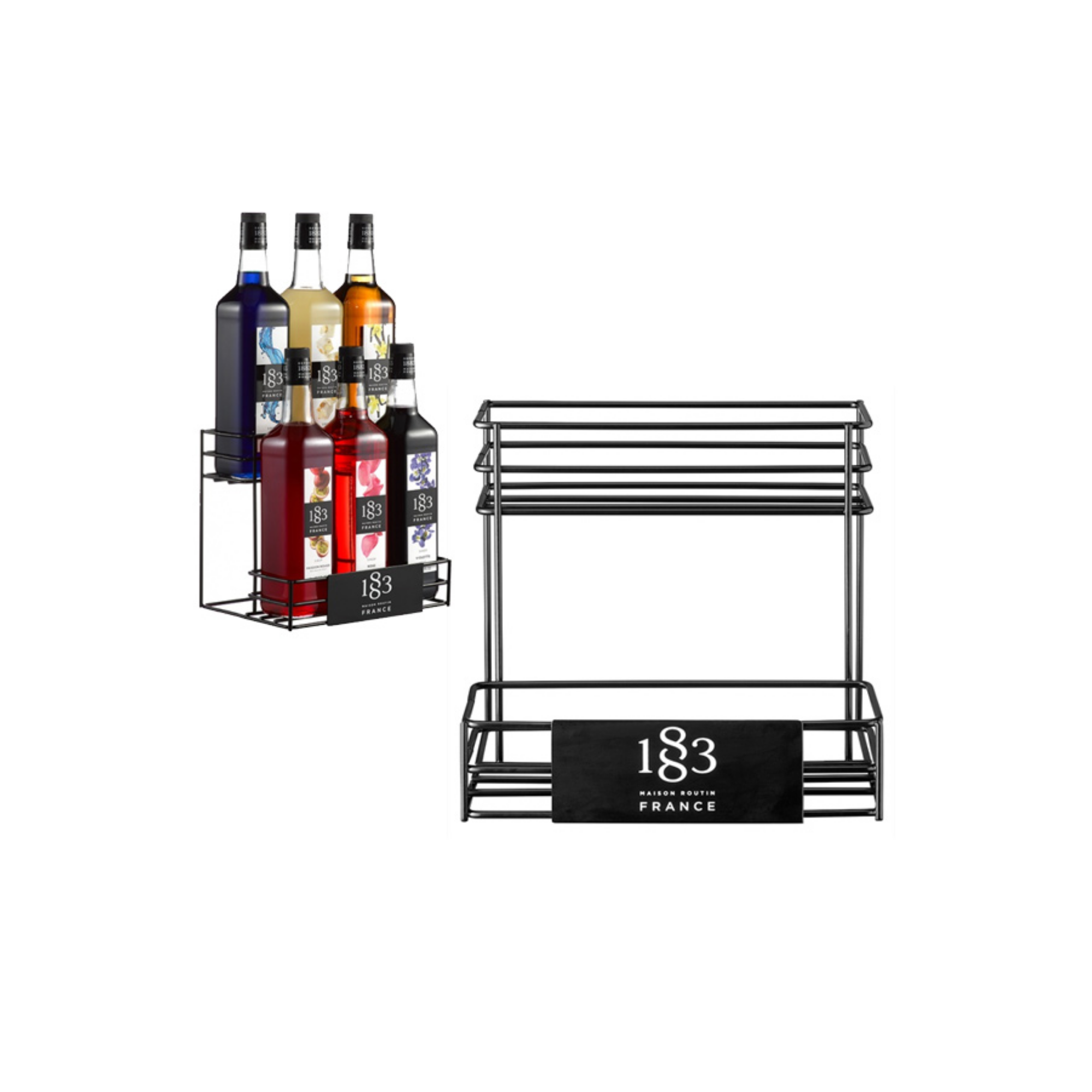 1883 Syrup Display Rack – Texas Specialty Beverage
