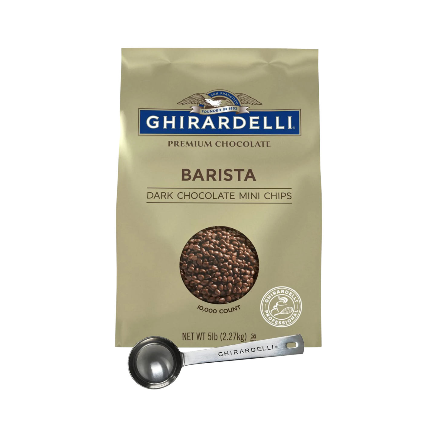 Ghirardelli Dark Chocolate Barista Mini Chips Box
