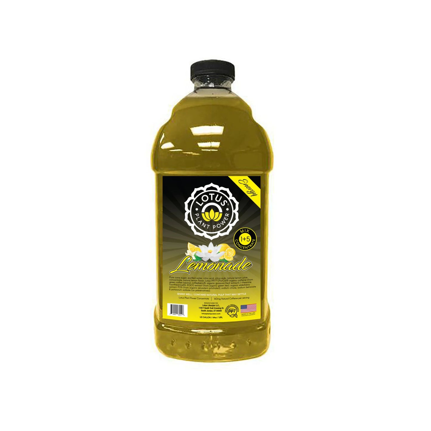 Lotus Lemonade Concentrate with Energy