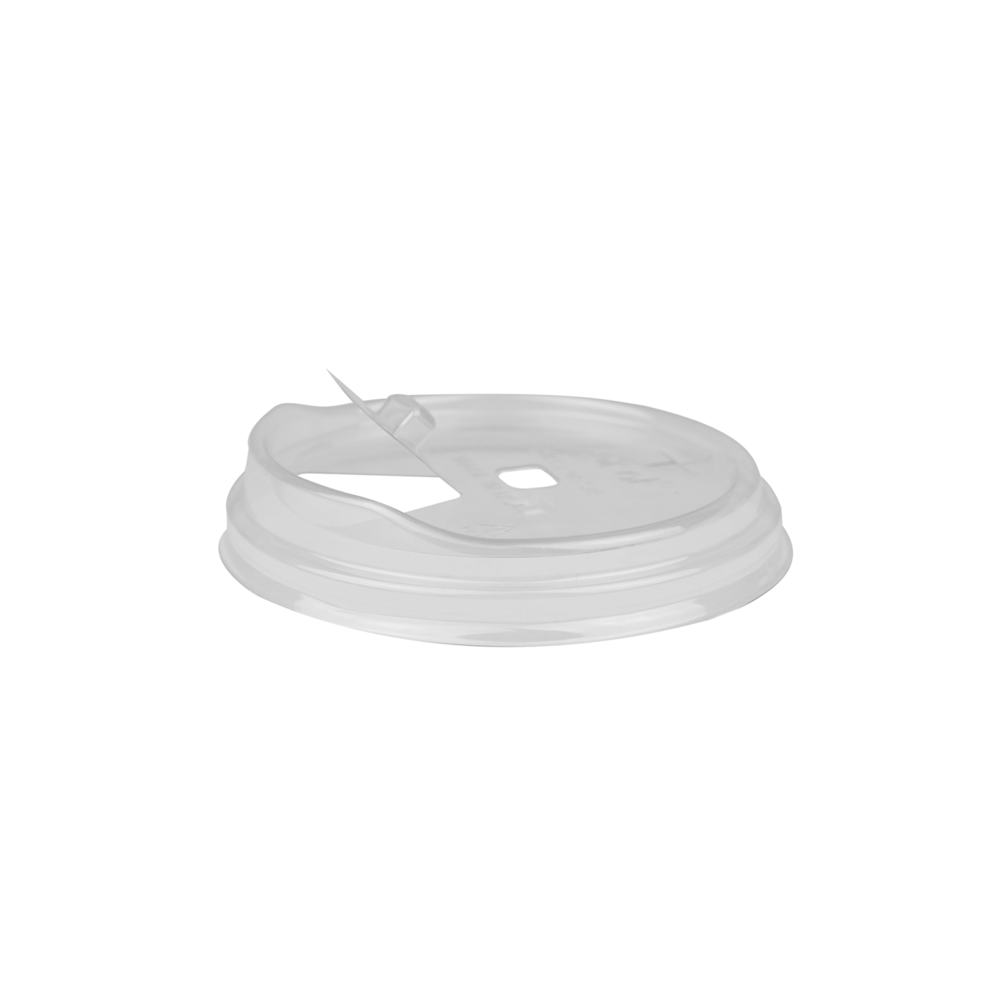 PET Sipper Lid (with and without enclosure)