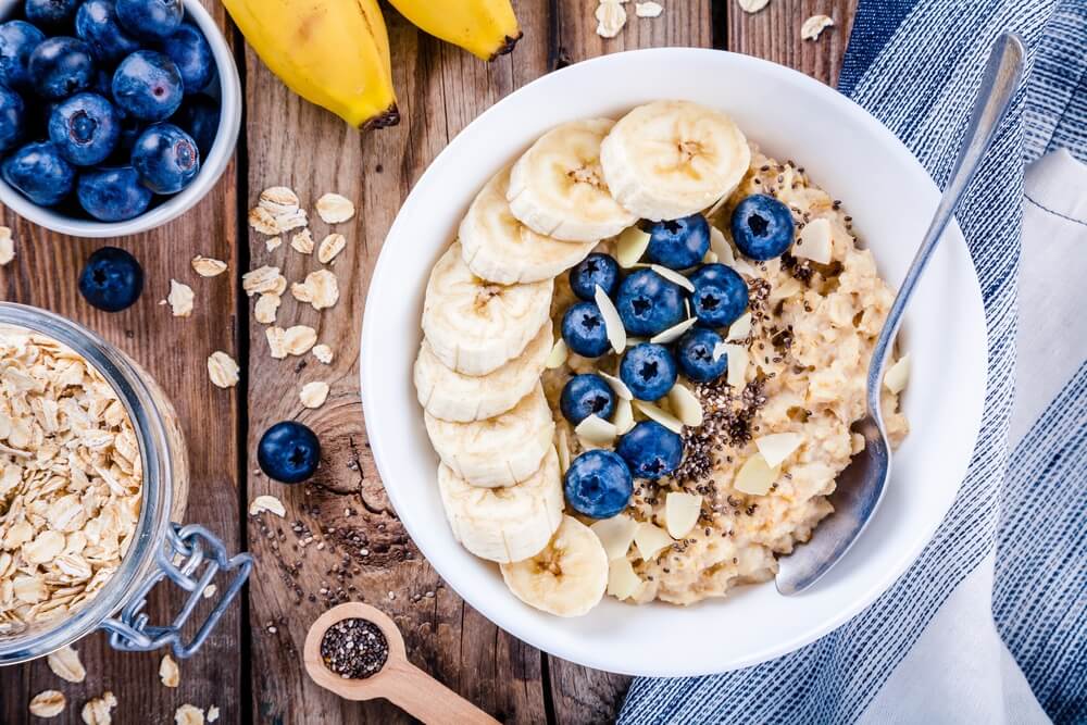 Blueberry Banana Oatmeal