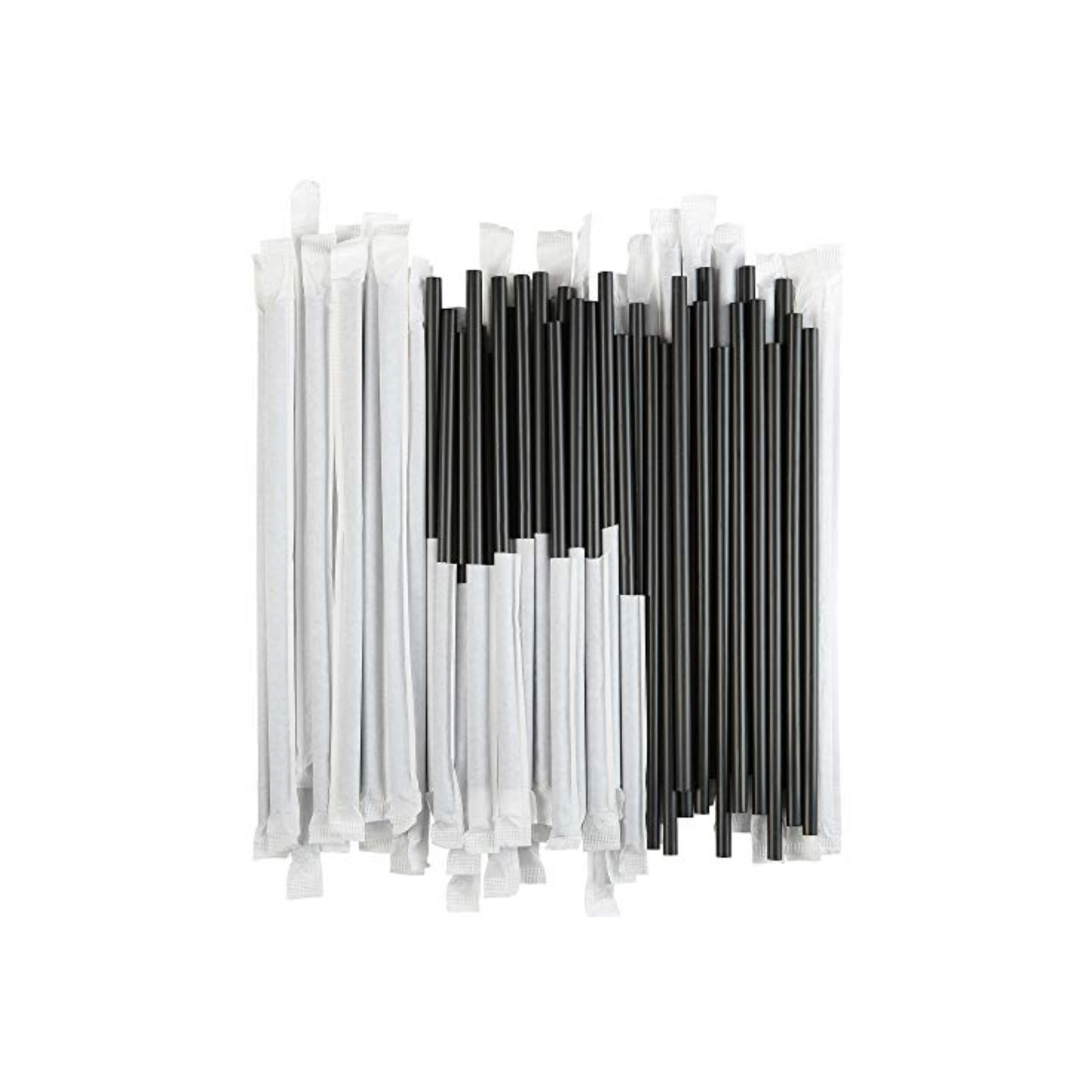 Various Colors Wrapped Giant Straws (8mm Diameter) Various Lengths
