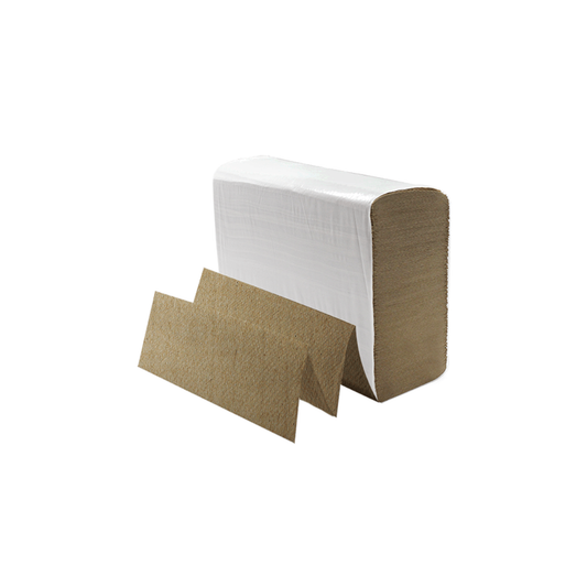White & Kraft Multi-Fold Paper Towels