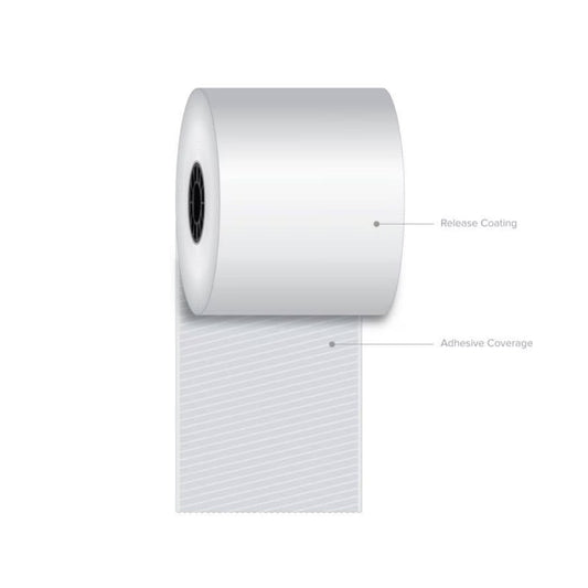 Sticky Receipt Paper Media Full Tack Rolls