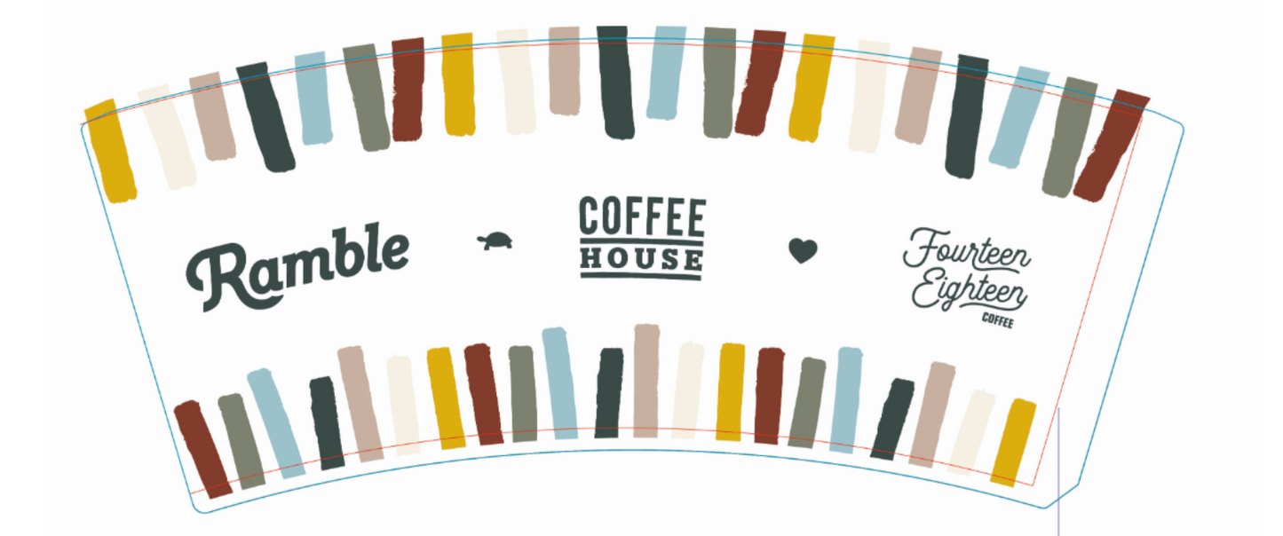 1418 Coffee x Hillside Custom Cups