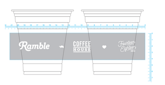 1418 Coffee x Hillside Custom Cups