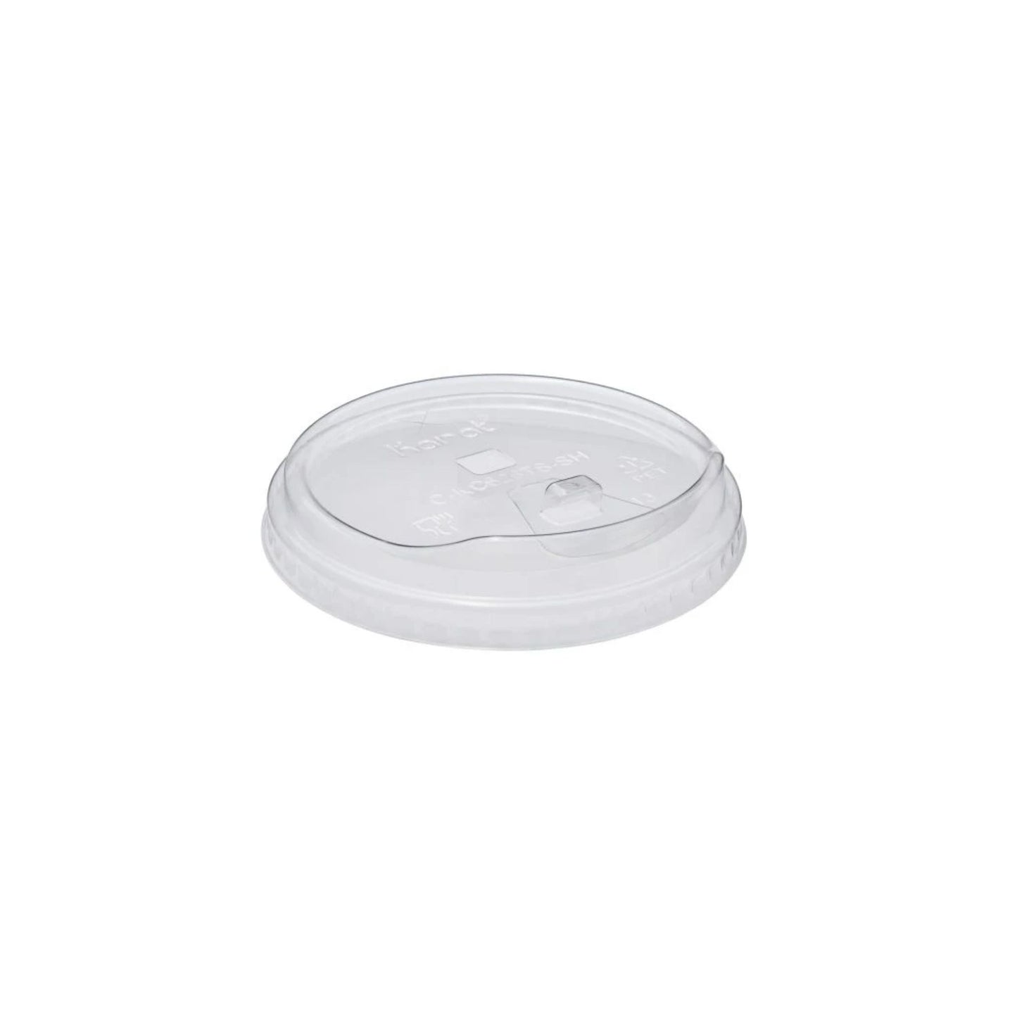 PET Sipper Lid (with and without enclosure)