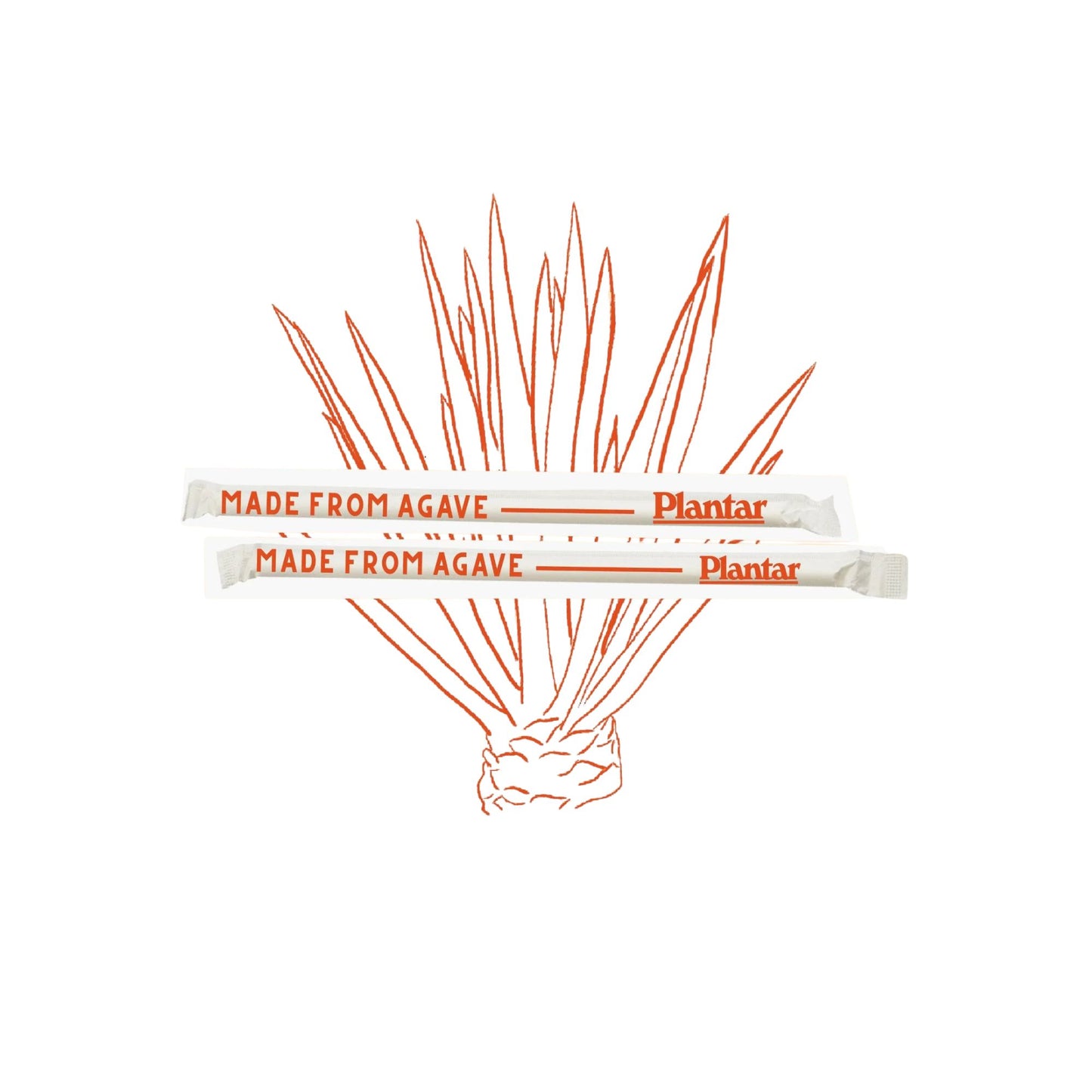 Plantar Agave Eco Straws