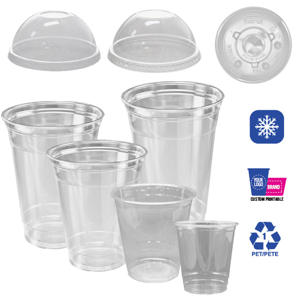 Wholesale Distributor for PET Cold Cups & Lids - Texas Specialty Beverage